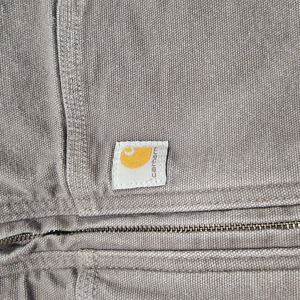 Carhartt Gray Jean Jacket - Picture 2 of 7